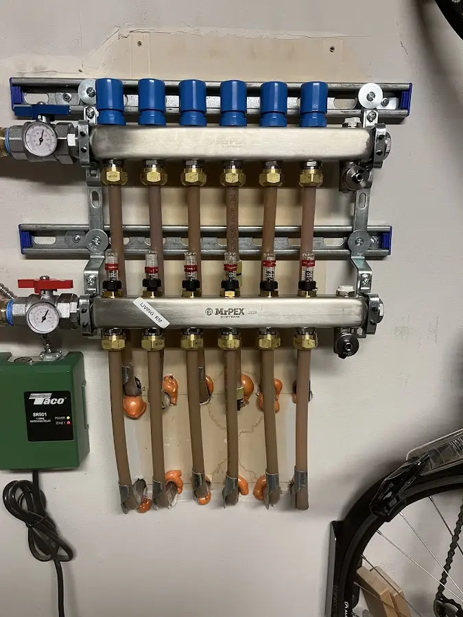 Plumber performing Leak Detection at a residential property in Slidell